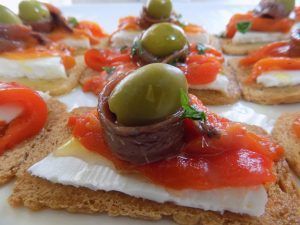 Canapés de Anchoas