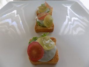 Canapés de Queso