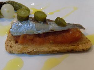 Canapés de Sardinas
