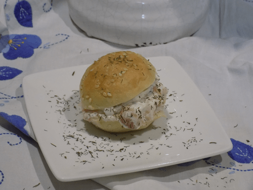 Canapés de Salmón Ahumado