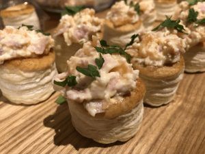 Aperitivos de Salmón Ahumado