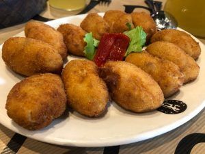 Croquetas de Pollo al Microondas