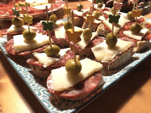 Tapas y Aperitivos Fríos