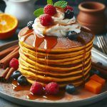 Receta de Pancakes de Calabaza