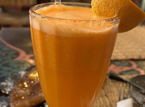 Batido de Manzana y Zanahoria