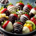 Fruta Bañada en Chocolate
