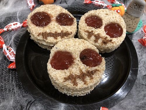 Sandwich para Halloween