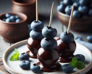 Arándanos con Chocolate