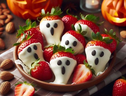 Fresas para Halloween